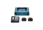 Batterie 18V 4Ah Li-Ion BL1840 + 1 chargeur DC18RD : MAKITA 196866-5