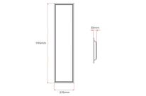 Pack de  2 - Panneau LED UGR<19 36W 120x30cm - Blanc Neutre 4000K - 5500K