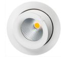 Downlight LED JUNISTAR OUTDOOR Exclusive blanc mat 10W LED 3000K