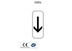 Panonceau fin de section de stationnement M8B