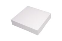 Boite pâtissière en carton blanche 350mm x 80mm (x25) Firplast