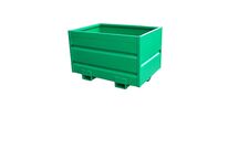 Benne basculante pour retourneur sur socle 750dm3