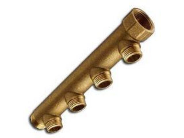 Collecteur M/F 20/27: 7 départs entraxe 50 - 3107