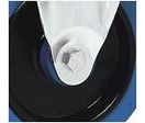 Roulette de manutention Maxi-roll Résilex bleu 250 mm