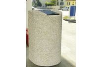 Corbeille Béton AB112