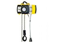 Palan électrique à chaîne Yale monophasé - 250 à 1000 kg