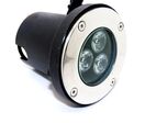 Spot Extérieur Encastrable LED Sol 3W IP65 80° - Blanc Neutre 4000K - 5500K