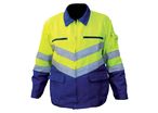 Blouson haute visibilité Bleu Bugatti/Jaune Fluo