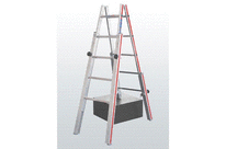 Echelles doubles pour escalier