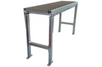 Somefi - Kit Convoyeur Gravitaire à Rouleaux PVC - 600x60x2000mm avec Pieds - Charge 90kg/m² - Configurable - 3 Ans Garantie