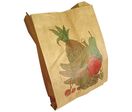 Sac à fruits 2 kg kraft brun décoré 33g/m² 200mm x 90mm x 290mm (x500) Firplast