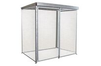 Bauer - Cabine de stockage pour bouteille de gaz - 2 portes, 48 bouteilles - 2100x1500x2180mm - Garantie 3 ans