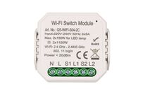 Module Double Interrupteur - Blanc / Wifi