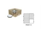 PLATE CRATE AVEC SUPPORT POUR / 20 ASSIETTES Ø 254 A 273 MM