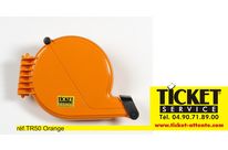 Distributeur de Ticket - réf. TR50 - ORANGE - BLANC