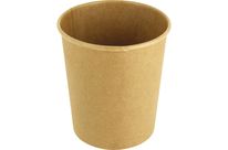 Pot à soupe cartoon kraft brun 32OZ / 960ml (x500) Firplast