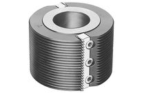 Porte-outils de bouvetage dents de scie a plaquettes réversibles