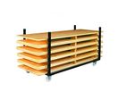 Chariot de transport pour tables pliantes