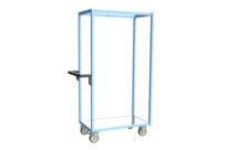 Servantes multi-niveaux, plateau tôle galva 250 à 500 kg 