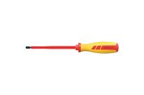 Tournevis d'électricien pour vis à fente 100% isolé VDE, embout (b) : 6,5 mm | Réf. 663301 6,5