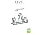 Râtelier range vélos LEVEL 3 et 5 places