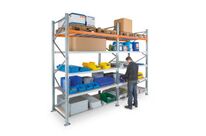 Rayonnage hybride picking et Palettier