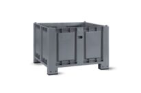 Caisse palette plastique pleine 1200 x 1000