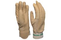 Gant de protection cuir hydrofuge beige travaux extérieurs 310BHBE