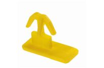 Schoeller Allibert - Scellé pour bac - Lot de 100 - Clips de plombage pour bac norme Europe - Plastique recyclable