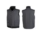 Bodywarmer de travail coupe-vent matelassé