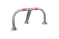Arceau de parking rabattable Stopblock - Pieds en fonte