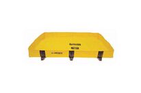 Justrite - Bâche de rétention portable Quickberm Lite 299L Jaune - PVC, Recyclable, Résistante aux Hydrocarbures