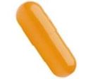 Gélules vides, taille 0 (0,68 ml), aromatisées orange