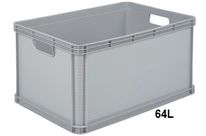 Bac plastique pour rangement atelier 64L