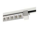 Projecteur Linéaire sur Rail Monophasé 30W 46cm Blanc - Blanc Chaud 2300K - 3500K