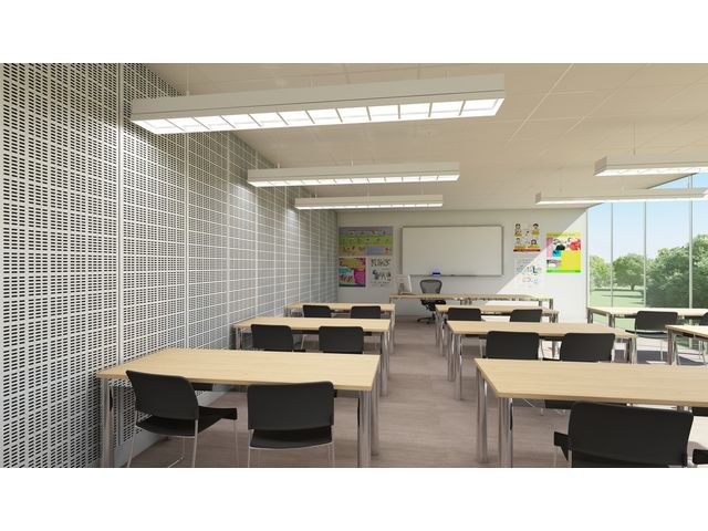 Panneau mural acoustique VertiQ Metal