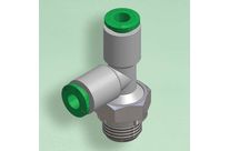 Té male latéral cylindrique tournant CODE T21