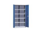 Kind - Armoire à compartimentage Haute - 1950x1005x445mm - 10 Cases - Charge 1000kg - Bleu/Gris