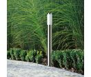 Borne de Jardin Acier Inoxydable 80cm pour Ampoule E27 IP44