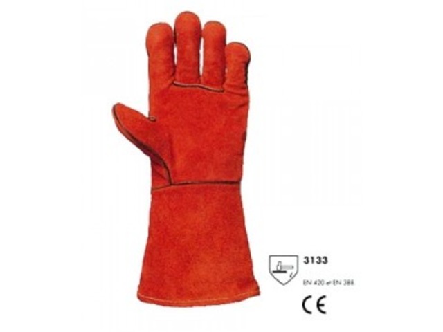 Gants soudeur anti-chaleur : IC- HR WELDING 2633 