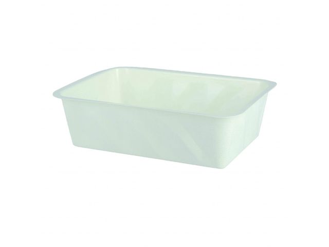Barquette TMF pulpe blanche scellable 1000ml (x624) x 600 Firplast