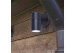 Applique Murale Noire IP65 pour Ampoule GU10