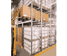 Rayonnages à palettes multi-profondeurs P90 Push-back