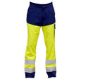 Pantalon haute visibilité TYPHON Marine/Jaune Fluo