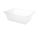 Barquette plastique PS transparente 500 g 143mm x 110mm x 49mm (x1500) Firplast