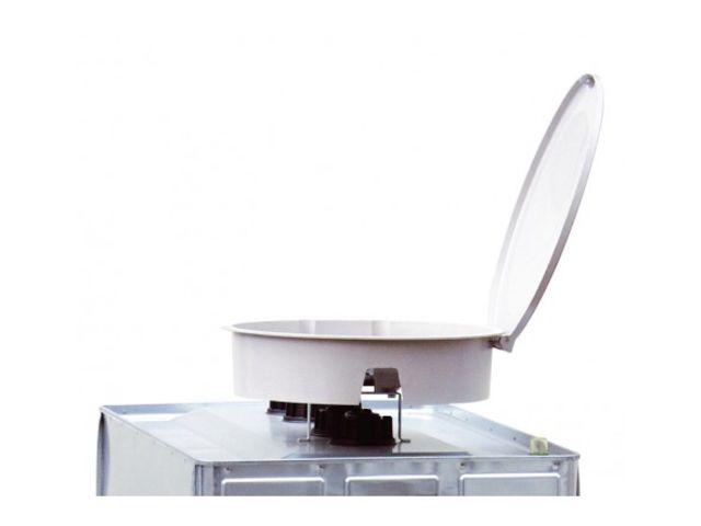 Entonnoir PFV avec couvercle pour cuve UNI