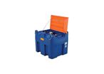 Station Blue Easy Mobil 980 litres standard - Pompe électrique 12 V - Avec capot - CEMO