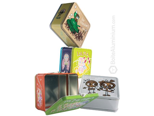 Boîtes carrées