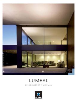 Coulissant aluminium LUMEAL TECHNAL