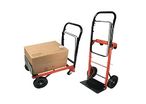 Chariot de transport multifonctionel BRÜDER MANNESMANN charge: 100 kg structure d'acier BRÜDER MANNESMANN